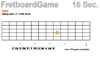 Guitar fretboard quiz 1